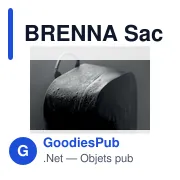 Sac à dos ordinateur personnalisable BRENNA avec logo - Miniature 2