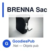 Sac à dos ordinateur personnalisable BRENNA avec logo - Miniature 6