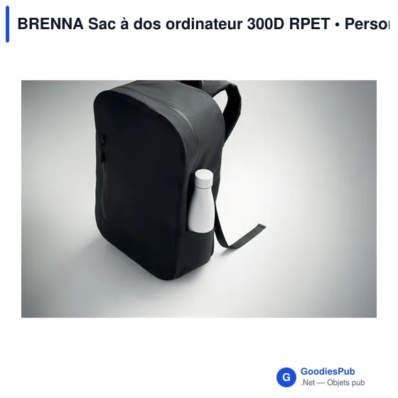 Sac à dos ordinateur personnalisable BRENNA avec logo - Image 6
