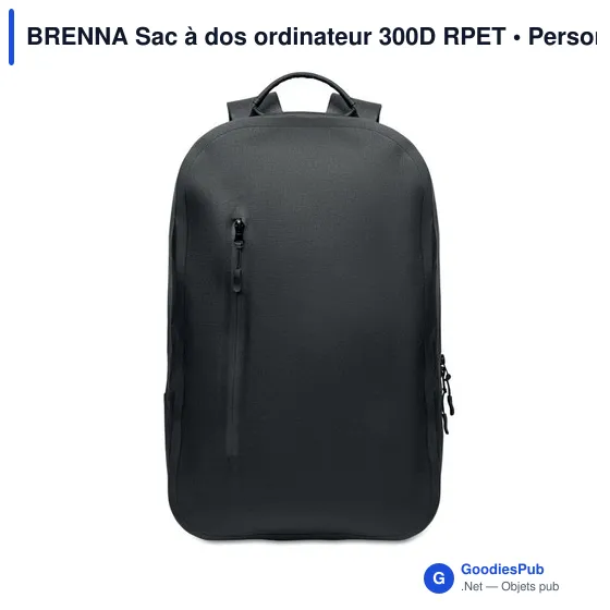 Sac à dos ordinateur personnalisable BRENNA avec logo - Image 8