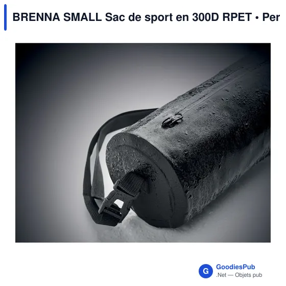 Sac de sport personnalisable BRENNA SMALL avec logo - Image 3