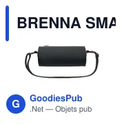 Sac de sport personnalisable BRENNA SMALL avec logo - Miniature 6