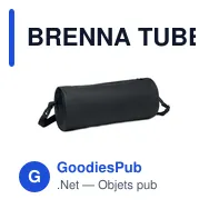 BRENNA TUBE Sac de sport en 300D RPET - Miniature 1