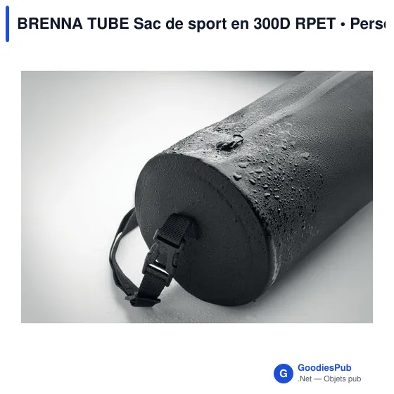 BRENNA TUBE Sac de sport en 300D RPET - Image 3