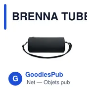BRENNA TUBE Sac de sport en 300D RPET - Miniature 4