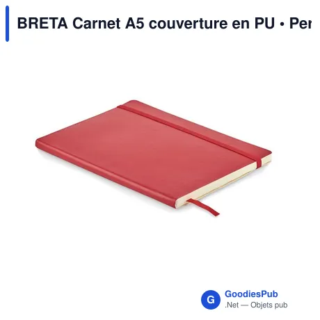 BRETA Carnet A5 couverture en PU