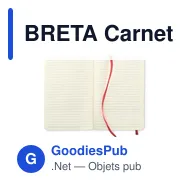 BRETA Carnet A5 couverture en PU - Miniature 3