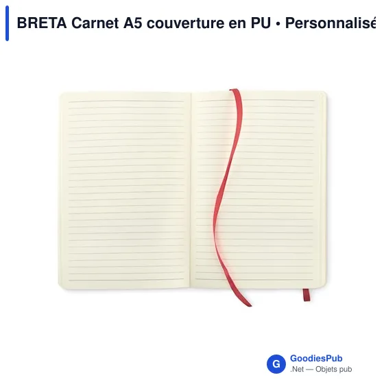 BRETA Carnet A5 couverture en PU - Image 3