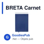 BRETA Carnet A5 couverture en PU - Miniature 5
