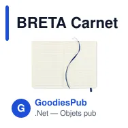 BRETA Carnet A5 couverture en PU - Miniature 6