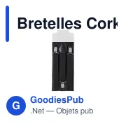 Bretelles Corkey - Miniature 2