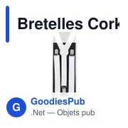 Bretelles Corkey - Miniature 3