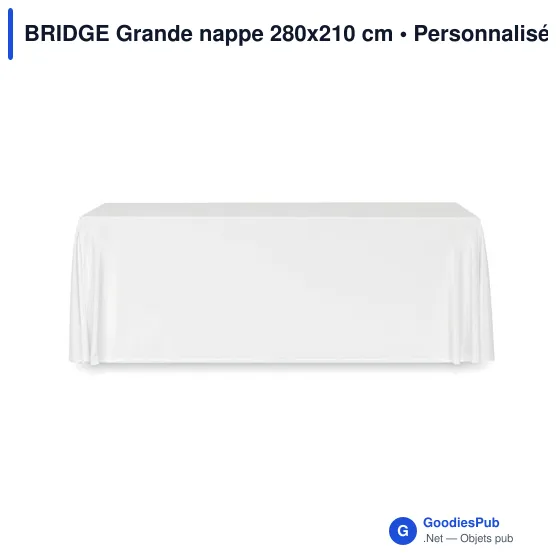 BRIDGE Grande nappe 280x210 cm - Image 2