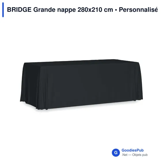 BRIDGE Grande nappe 280x210 cm - Image 4
