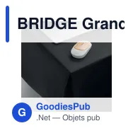 BRIDGE Grande nappe 280x210 cm - Miniature 7