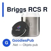 Récipient alimentaire isotherme personnalisable Briggs RCS RVS 500 ml avec logo - Miniature 4