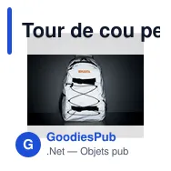 Tour de cou personnalisable avec logo pour entreprises - Miniature 4