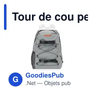 Tour de cou personnalisable avec logo pour entreprises - Miniature 6