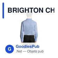 BRIGHTON CHEMISE HOMME - Miniature 8