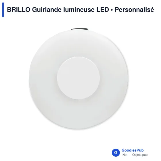 Guirlande lumineuse LED personnalisable avec logo - BRILLO - Image 11