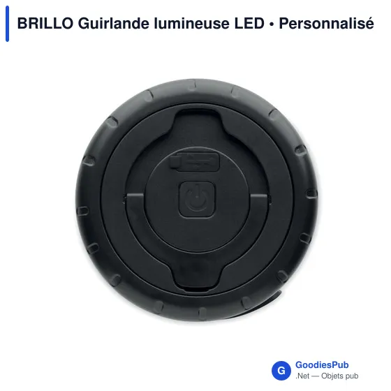 Guirlande lumineuse LED personnalisable avec logo - BRILLO - Image 3