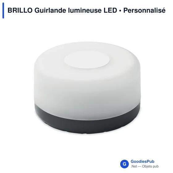 Guirlande lumineuse LED personnalisable avec logo - BRILLO - Image 7