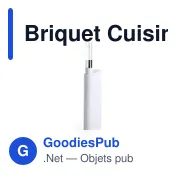Briquet de cuisine personnalisable avec logo - Rosser - Miniature 5