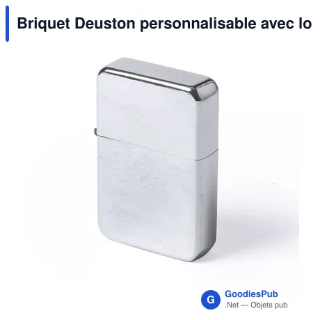 Briquet Deuston personnalisable avec logo pour entreprises