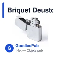 Briquet Deuston personnalisable avec logo pour entreprises - Miniature 2