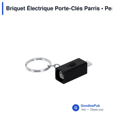 Briquet Électrique Porte-Clés Parris