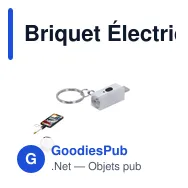 Briquet Électrique Porte-Clés Parris - Miniature 2