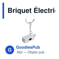 Briquet Électrique Porte-Clés Parris - Miniature 3