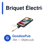 Briquet Électrique Porte-Clés Parris - Miniature 4