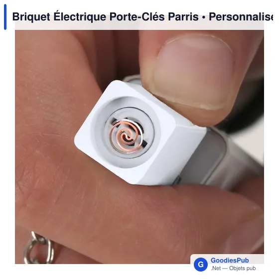 Briquet Électrique Porte-Clés Parris - Image 7