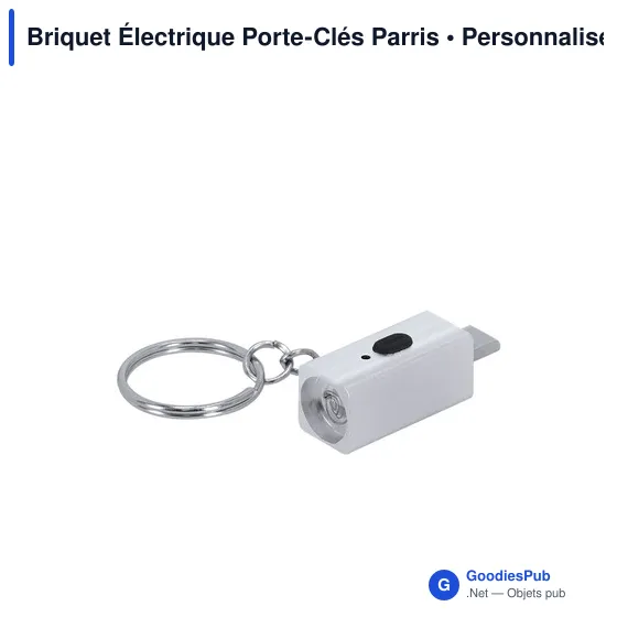 Briquet Électrique Porte-Clés Parris - Image 8
