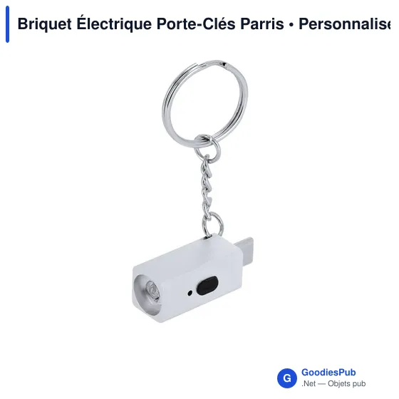 Briquet Électrique Porte-Clés Parris - Image 10