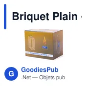 Briquet à gaz personnalisable avec logo - Briquet Plain - Miniature 3