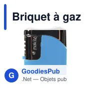 Briquet à gaz personnalisable avec logo - Briquet Plain - Miniature 4