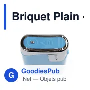 Briquet à gaz personnalisable avec logo - Briquet Plain - Miniature 6