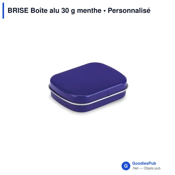 BRISE Boîte alu 30 g menthe - Image 1