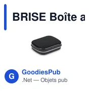 BRISE Boîte alu 30 g menthe - Miniature 5