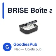 BRISE Boîte alu 30 g menthe - Miniature 6