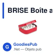 BRISE Boîte alu 30 g menthe - Miniature 8