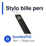 Stylo bille personnalisable en aluminium recyclé avec logo - Miniature 11