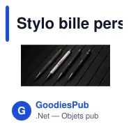 Stylo bille personnalisable en aluminium recyclé avec logo - Miniature 12