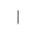 Variante gris - Stylo bille personnalisable en aluminium recyclé avec logo