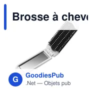 Brosse à cheveux pliable Meghan - Miniature 2