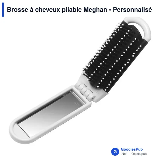 Brosse à cheveux pliable Meghan - Image 2