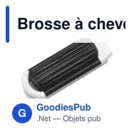 Brosse à cheveux pliable Meghan - Miniature 3