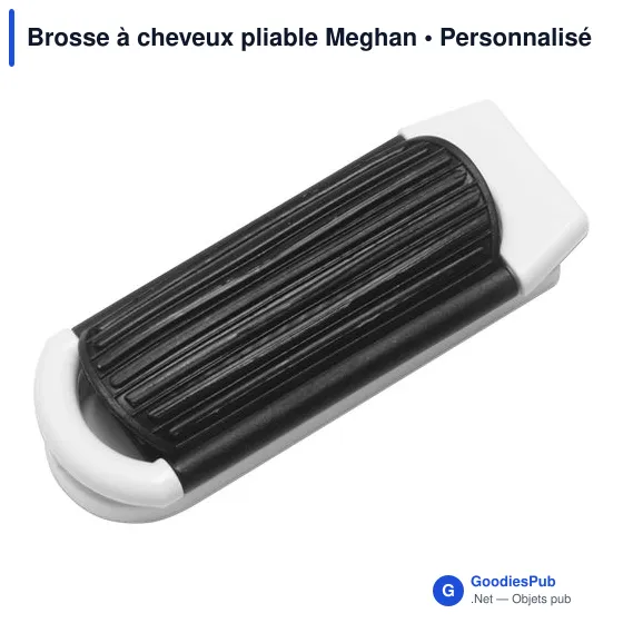 Brosse à cheveux pliable Meghan - Image 3